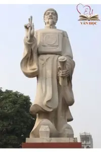 Tượng Nguyễn Trãi tại quê nhà Tượng Nguyễn Trãi tại quê nhà