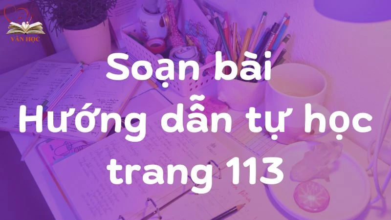 Soạn bài Hướng dẫn tự học trang 113 - 3