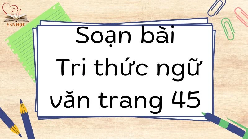 Soạn bài Tri thức ngữ văn trang 45 - 3