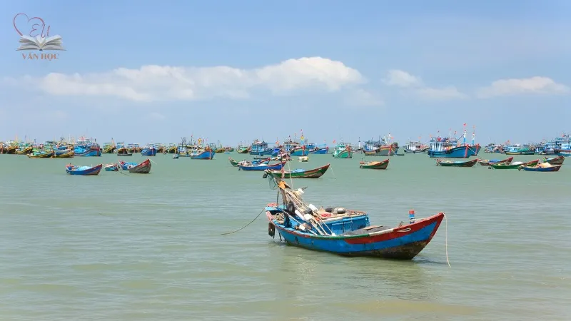 Bài thơ Đoàn thuyền đánh cá