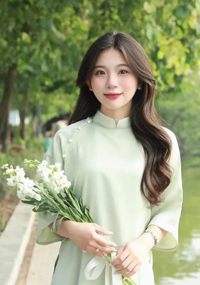 Gái xinh tóc dài chụp ảnh kỷ yến bên bờ hồ gươm Gái xinh tóc dài chụp ảnh kỷ yến bên bờ hồ gươm
