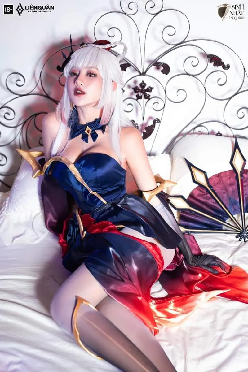 Gái xinh cosplay Veera liên quân mobile, cuốn hút với vẻ ma mị, quyến rũ Gái xinh cosplay Veera liên quân mobile, cuốn hút với vẻ ma mị, quyến rũ