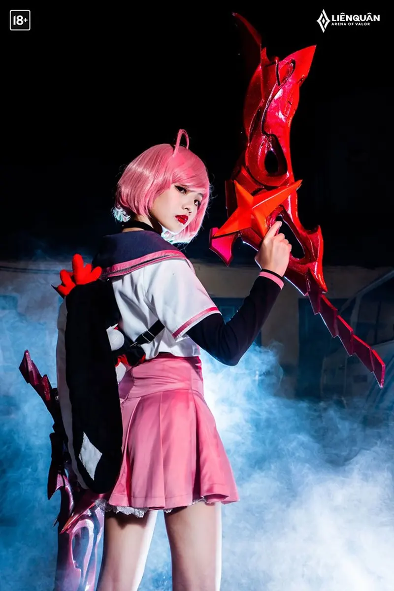 Hình ảnh gái xinh cosplay liên quân mobile trong vai Violet thần tiên tỷ tỷ ấn tượng Hình ảnh gái xinh cosplay liên quân mobile trong vai Violet thần tiên tỷ tỷ ấn tượng