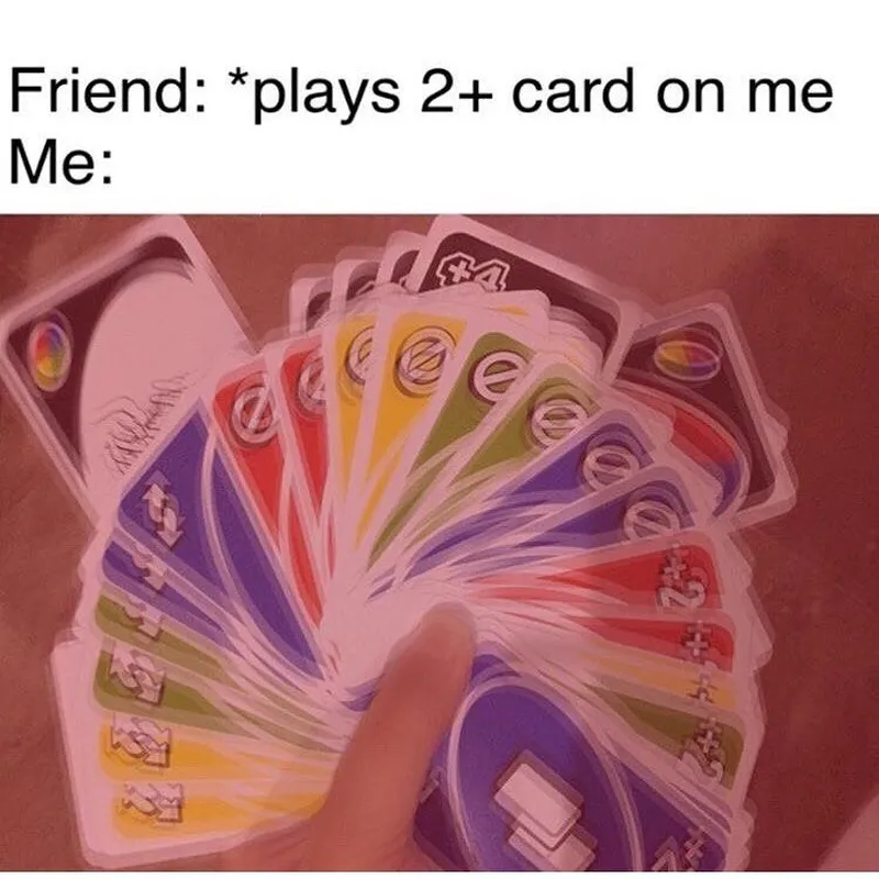 Meme uno đổi chiều luôn tạo ra những khoảnh khắc vui vẻ Meme uno đổi chiều luôn tạo ra những khoảnh khắc vui vẻ