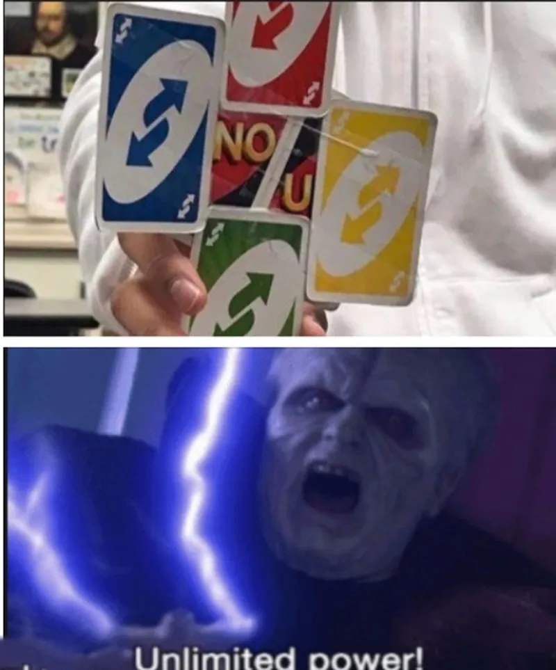 Reverse uno card meme luôn khiến người xem cười không ngớt Reverse uno card meme luôn khiến người xem cười không ngớt