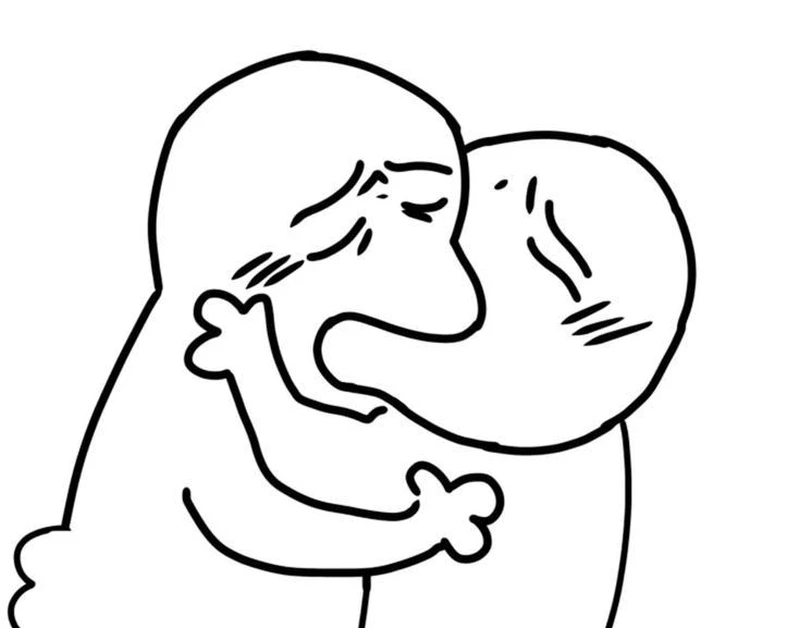 Meme hôn má ngọt ngào, tràn đầy tình yêu và sự ấm áp Meme hôn má ngọt ngào, tràn đầy tình yêu và sự ấm áp