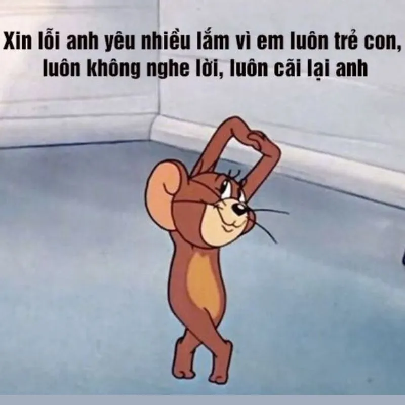 Meme con mèo xin lỗi là cách tuyệt vời để làm dịu mối quan hệ sau một cuộc cãi vã Meme con mèo xin lỗi là cách tuyệt vời để làm dịu mối quan hệ sau một cuộc cãi vã