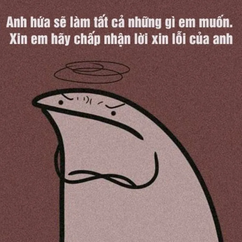 Hình meme xin lỗi dễ thương giúp bạn làm lành nhanh chóng và hiệu quả Hình meme xin lỗi dễ thương giúp bạn làm lành nhanh chóng và hiệu quả