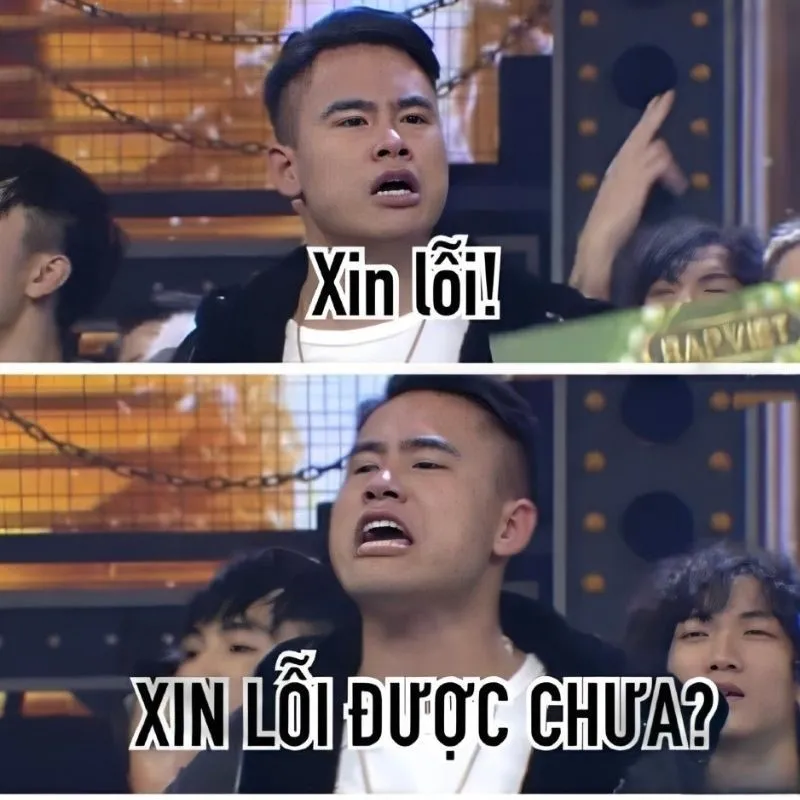 Meme anh xin lỗi sẽ làm dịu mọi căng thẳng và giúp bạn làm lành nhanh chóng Meme anh xin lỗi sẽ làm dịu mọi căng thẳng và giúp bạn làm lành nhanh chóng