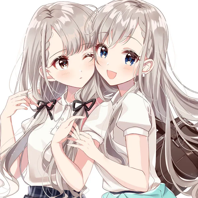 Hình ảnh anime cặp avatar đôi bạn thân nữ cute mang đến sự dễ thương Hình ảnh anime cặp avatar đôi bạn thân nữ cute mang đến sự dễ thương