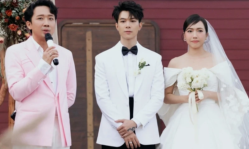 Hình đám cưới Diệu Nhi Anh Tú luôn thu hút sự chú ý