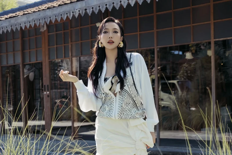 Hình ảnh đám cưới Diệu Nhi mang đến nhiều cảm xúc cho người xem