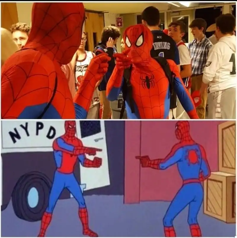 Meme spiderman há mồm khiến bạn không thể quên Meme spiderman há mồm khiến bạn không thể quên