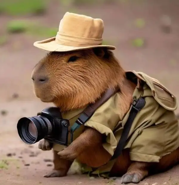 Capybara ngoại giao mang đến những hình ảnh hài hước Capybara ngoại giao mang đến những hình ảnh hài hước