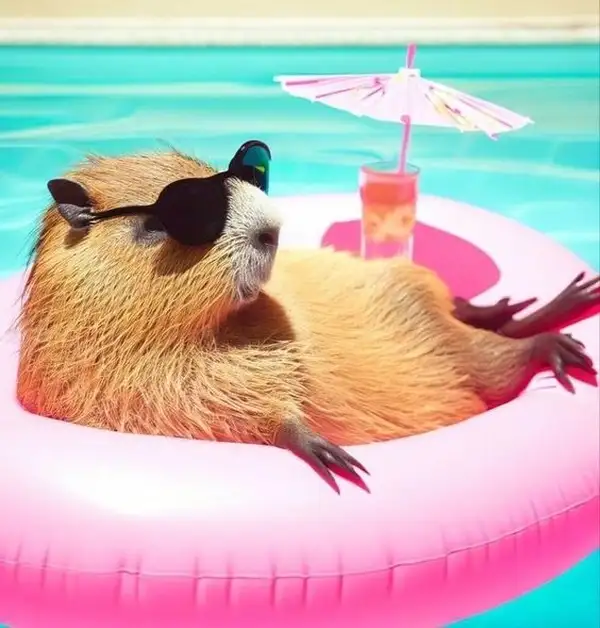 Capybara driving meme mang đến những tình huống hài hước Capybara driving meme mang đến những tình huống hài hước