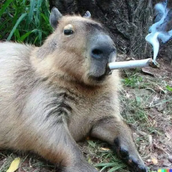Capybara eating watermelon meme luôn khiến người xem thích thú Capybara eating watermelon meme luôn khiến người xem thích thú