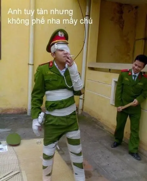 Alo chú công an ơi meme mang lại tiếng cười sảng khoái Alo chú công an ơi meme mang lại tiếng cười sảng khoái