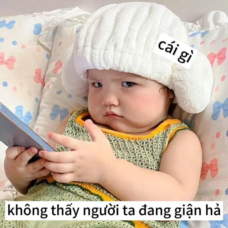 Meme cute em bé dễ thương cho những ai yêu thích Meme cute em bé dễ thương cho những ai yêu thích