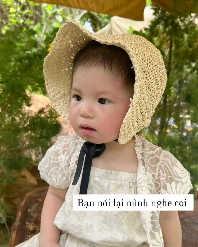 Em bé meme dễ thương cho những ai yêu thích sự ngọt ngào Em bé meme dễ thương cho những ai yêu thích sự ngọt ngào