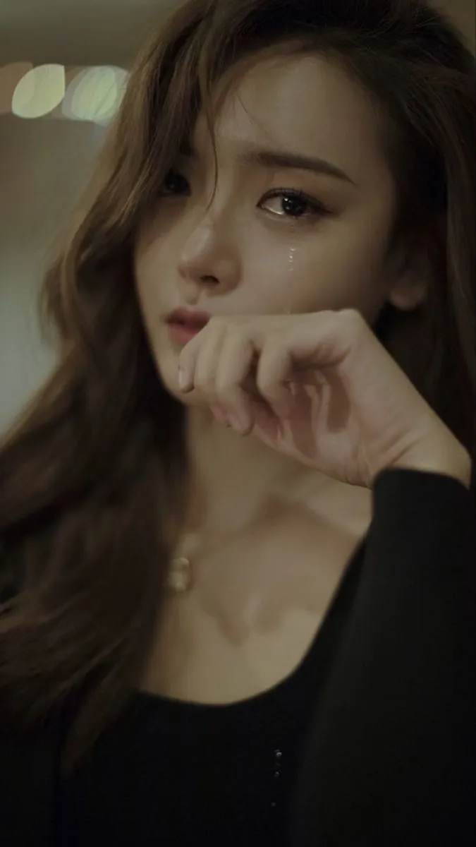 Cô gái ngồi buồn lặng lẽ trong đêm, ánh đèn mờ phản chiếu tâm trạng buồn cô đơn. Cô gái ngồi buồn lặng lẽ trong đêm, ánh đèn mờ phản chiếu tâm trạng buồn cô đơn.