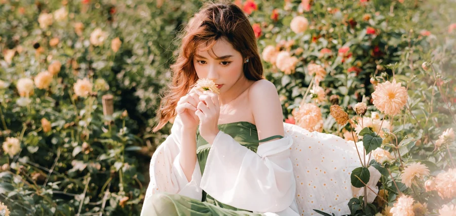 Gái xinh tóc dài cute giúp bạn thể hiện phong cách trẻ trung Gái xinh tóc dài cute giúp bạn thể hiện phong cách trẻ trung