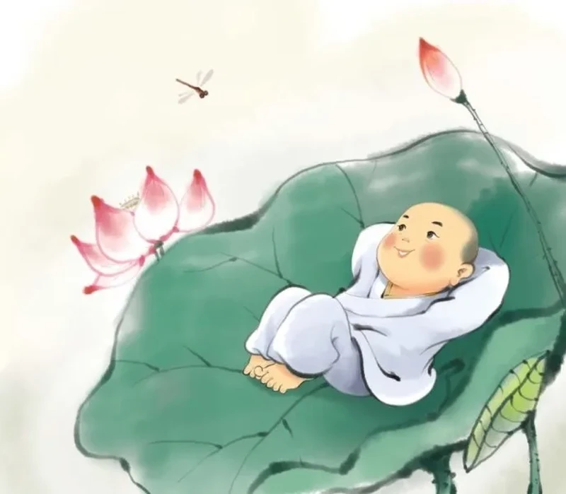 Hình nền chú tiểu cho không gian sống thêm phần dễ thương và sinh động Hình nền chú tiểu cho không gian sống thêm phần dễ thương và sinh động