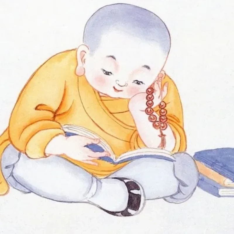 Hình nền chú tiểu dễ thương cho không gian sống thêm phần sinh động Hình nền chú tiểu dễ thương cho không gian sống thêm phần sinh động