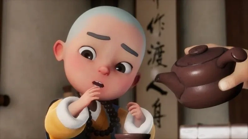 Những chú tiểu dễ thương là biểu tượng của sự ngây thơ và trong sáng Những chú tiểu dễ thương là biểu tượng của sự ngây thơ và trong sáng