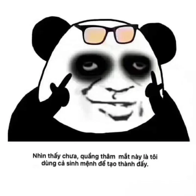 Meme gấu trúc sầu riêng mang lại tiếng cười bất ngờ Meme gấu trúc sầu riêng mang lại tiếng cười bất ngờ
