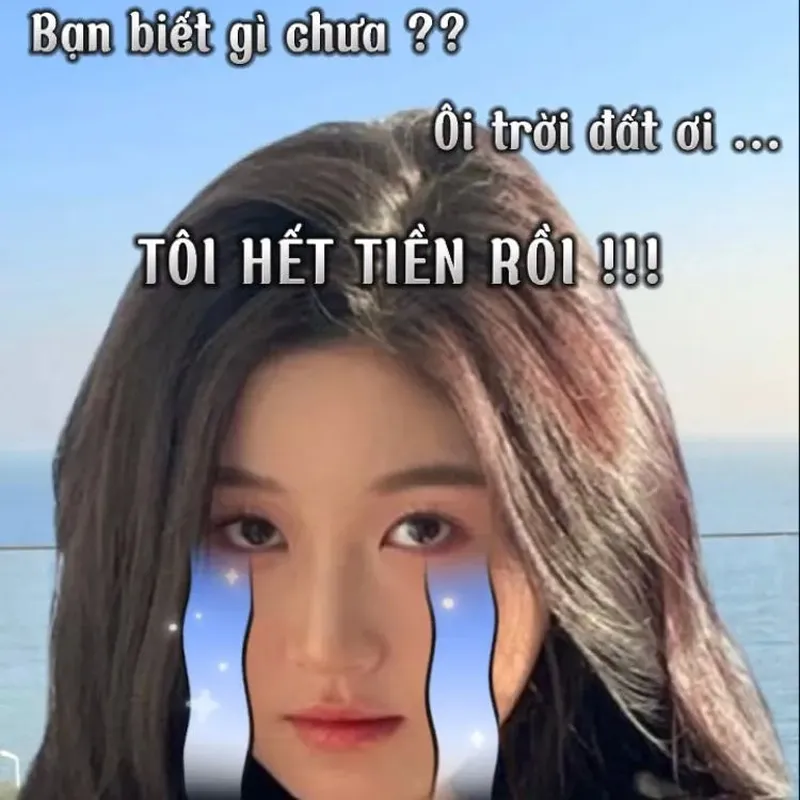 Không có tiền meme thật hài hước và thú vị Không có tiền meme thật hài hước và thú vị