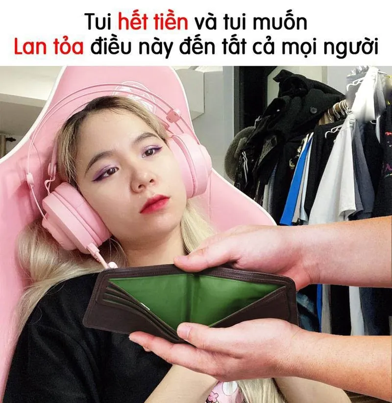 Meme cho tiền khiến bạn không thể nhịn cười Meme cho tiền khiến bạn không thể nhịn cười