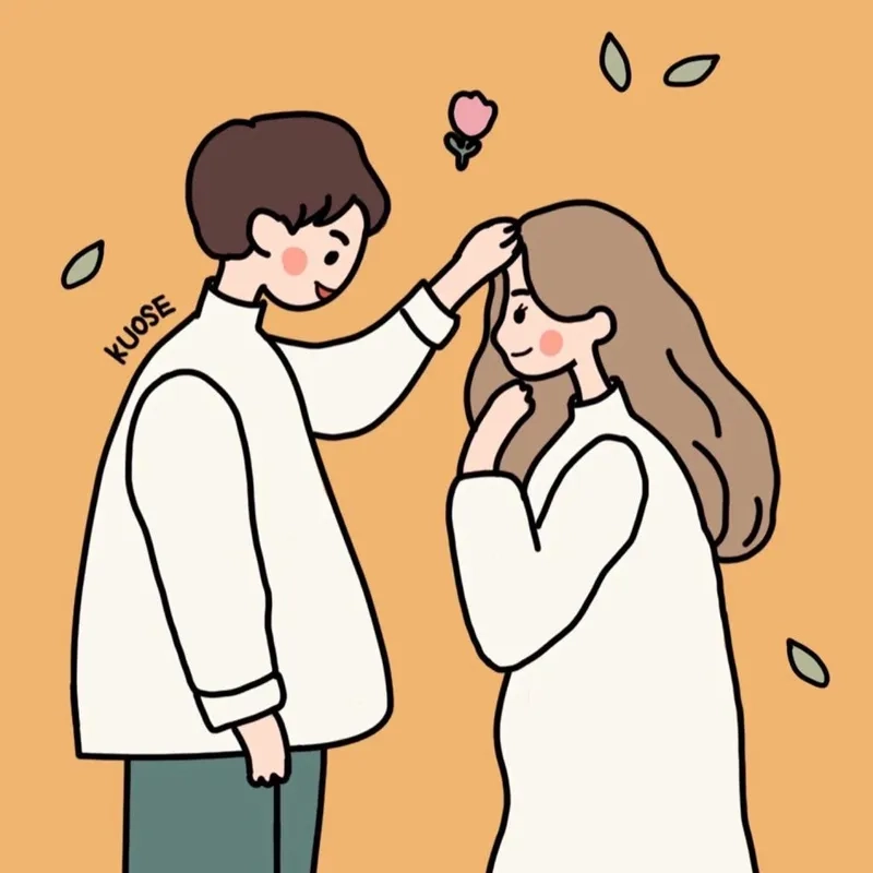 Hình cặp đôi yêu nhau anime cute mang đến sự dễ thương Hình cặp đôi yêu nhau anime cute mang đến sự dễ thương