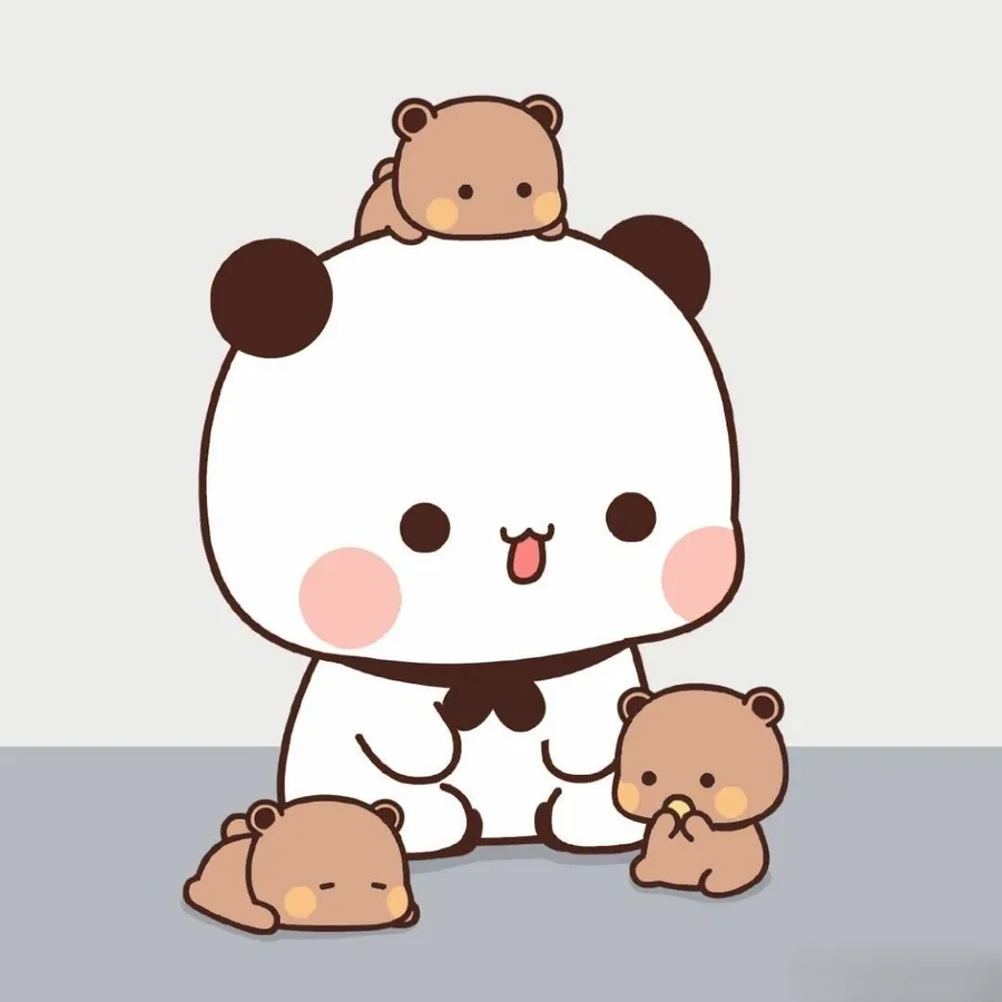 Gấu trắng hình nền giúp bạn tạo phong cách độc đáo