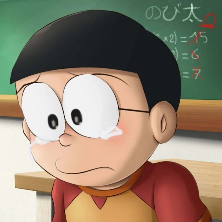 Hình ảnh nobita và xuka mang đến sự dễ thương và đáng yêu