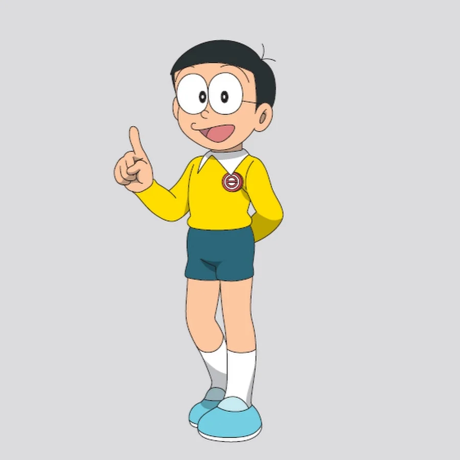 Hình nobita đẹp giúp bạn thể hiện tình yêu với nhân vật này