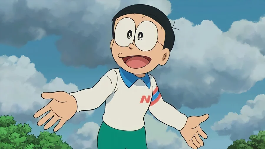 Hình của doraemon và nobita mang đến sự dễ thương và hài hước