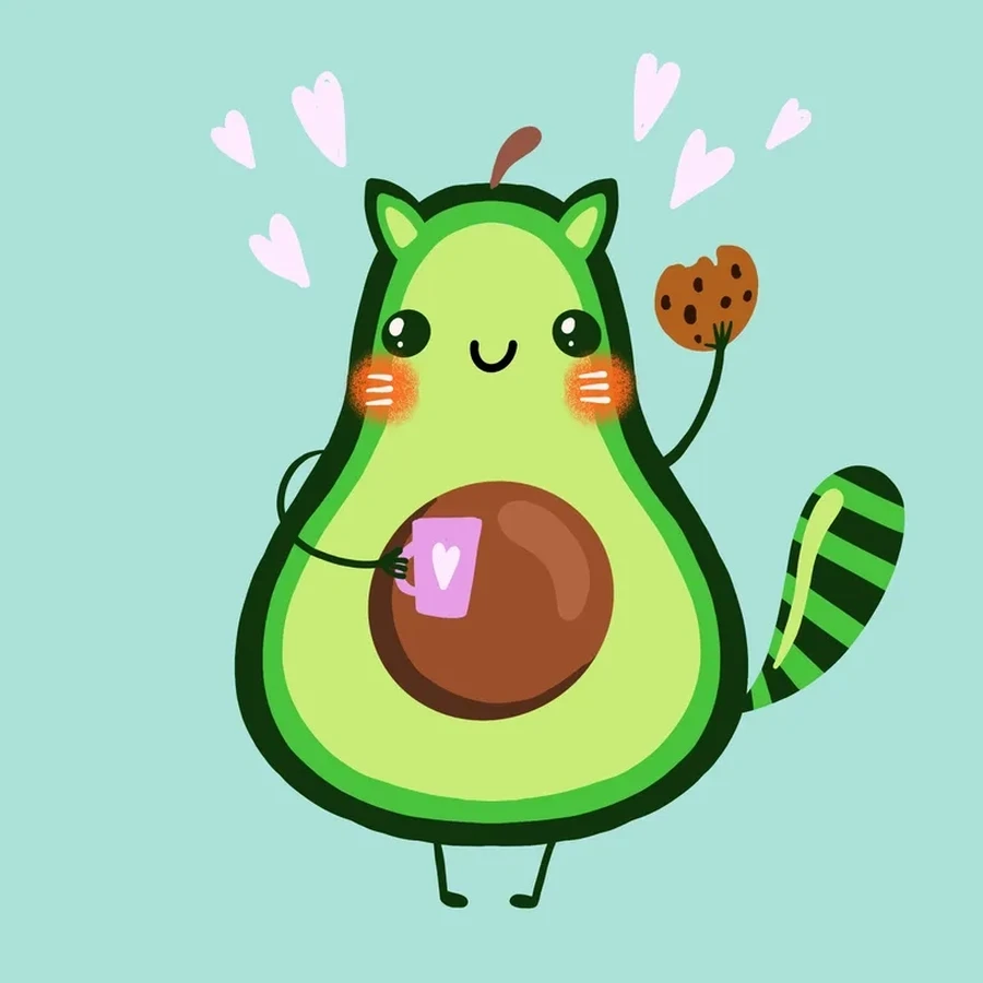 Hình nền hình trái bơ cute mang đến sự tươi mới cho giao diện Hình nền hình trái bơ cute mang đến sự tươi mới cho giao diện