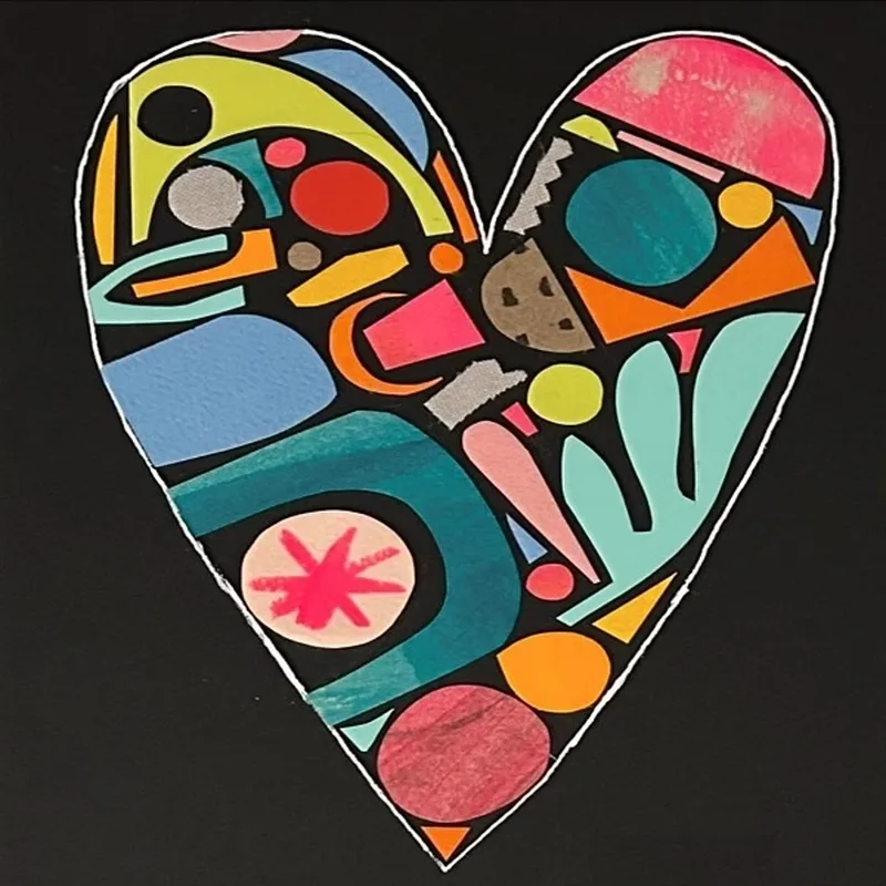 Ảnh trái tim đen mang đến sự mạnh mẽ và cá tính