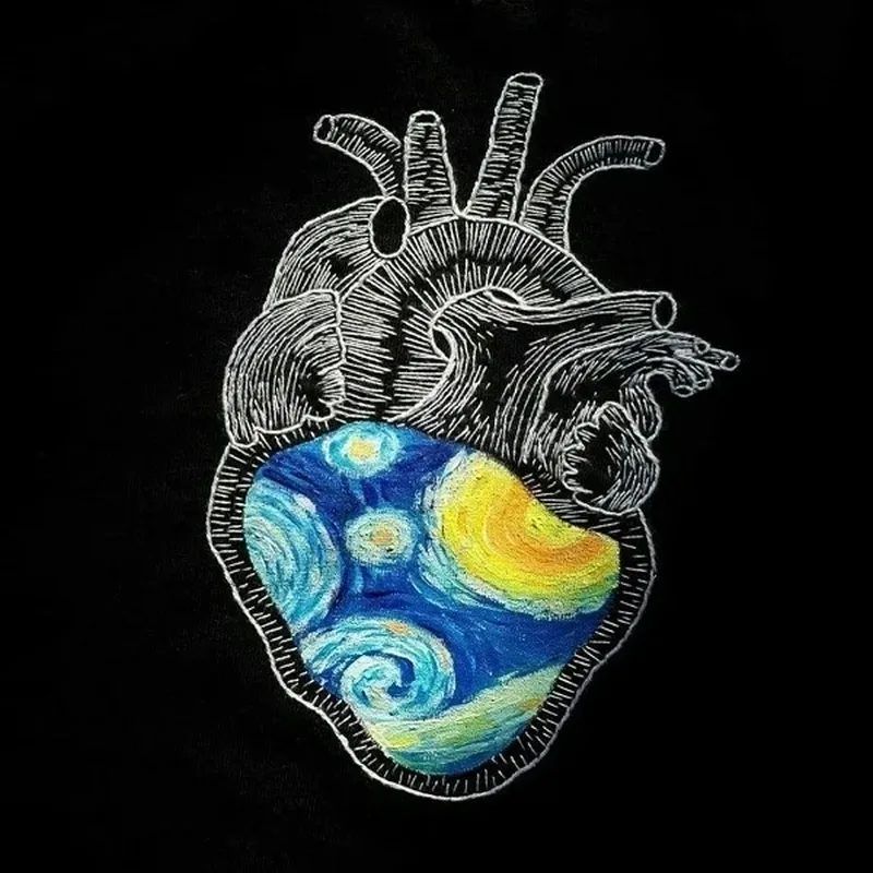 Hình ảnh trái tim đen giúp bạn thể hiện phong cách riêng