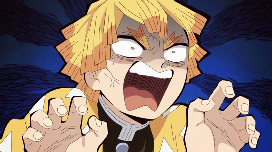 Ảnh thanh gươm diệt quỷ zenitsu mang đến sự mạnh mẽ