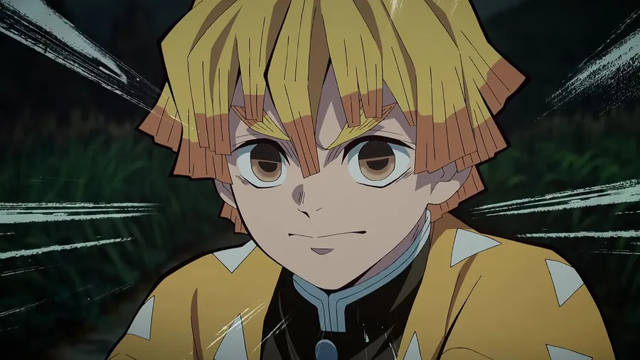 Hình zenitsu hài mang đến sự hài hước và vui nhộn