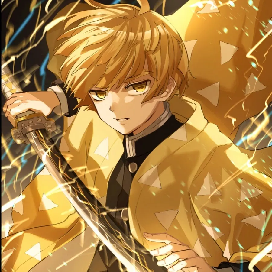 Hình anime zenitsu giúp bạn thể hiện tình yêu với nhân vật