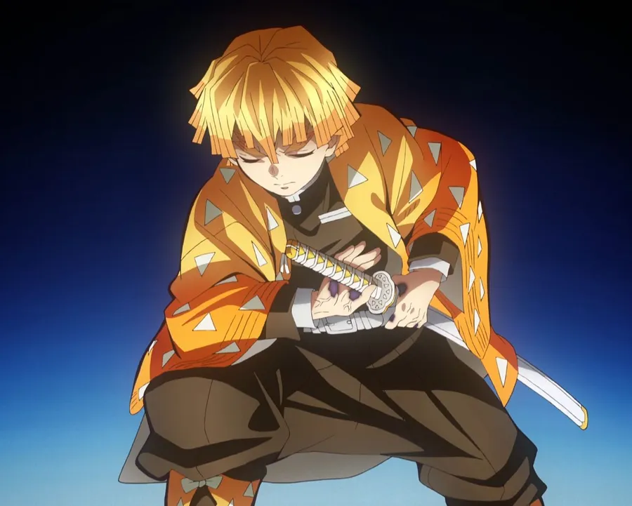 Hình ảnh zenitsu và nezuko giúp bạn tạo không gian vui vẻ