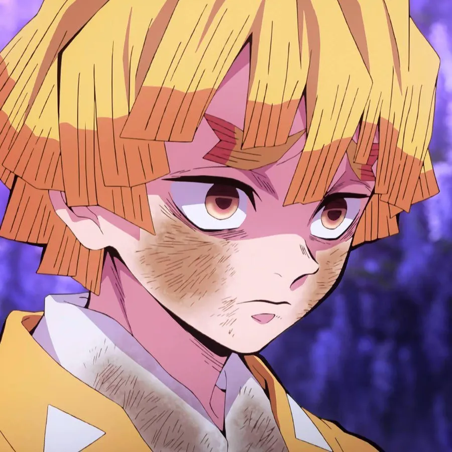 Ảnh zenitsu và nezuko mang đến sự đáng yêu cho màn hình