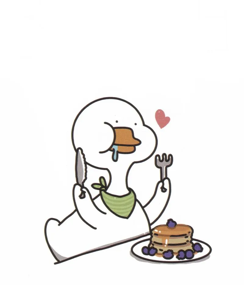 Vịt trắng meme dễ thương khiến mọi người cảm thấy thích thú Vịt trắng meme dễ thương khiến mọi người cảm thấy thích thú