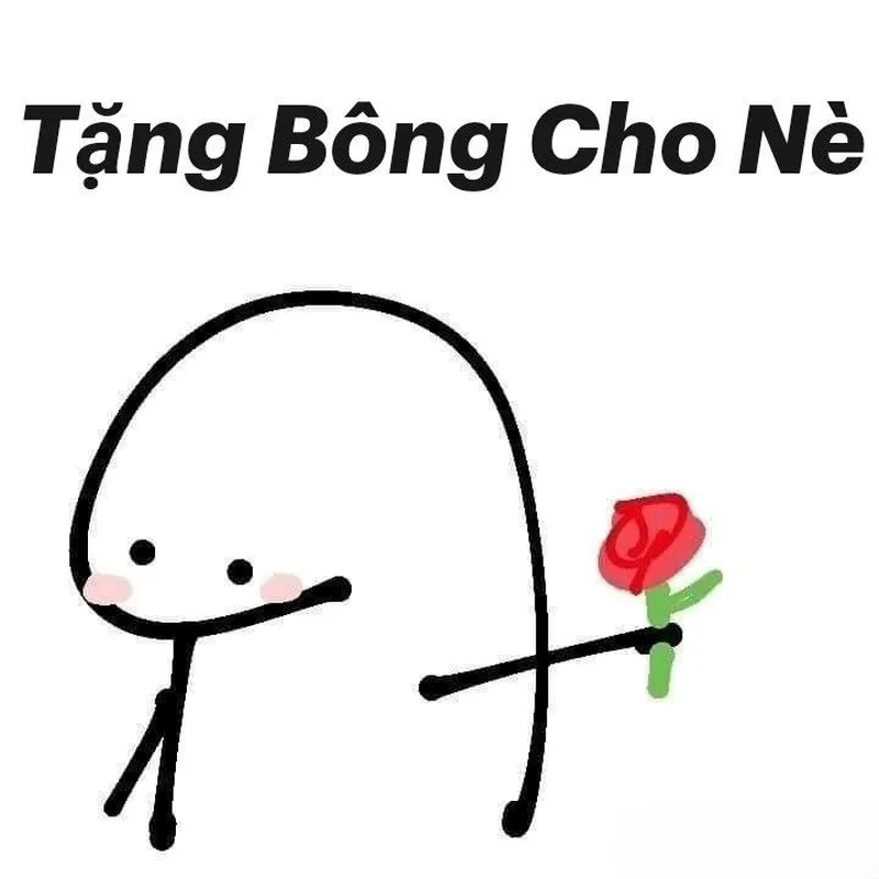 Meme tặng em bông hoa dễ thương khiến mọi người cảm thấy thích thú Meme tặng em bông hoa dễ thương khiến mọi người cảm thấy thích thú