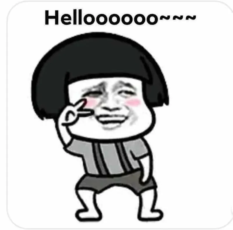 Meme hi bye là lời chào tạm biệt đầy hài hước