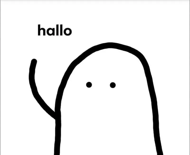 Meme hello cute khiến mọi lời chào trở nên đáng yêu hơn