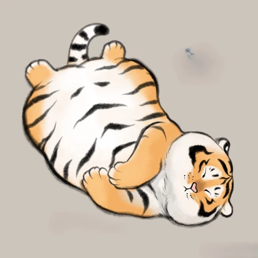 Hình nền cute hổ mang đến sự tươi mới cho màn hình