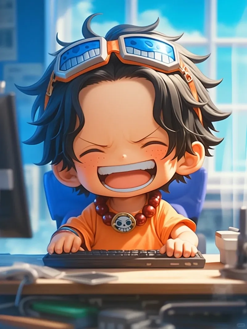 Anime chibi hình cute đầy màu sắc và ngộ nghĩnh